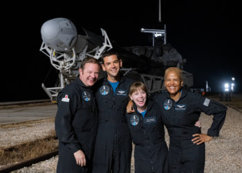 SpaceX rocket rolls out to pad 39A for Inspiration4 launch