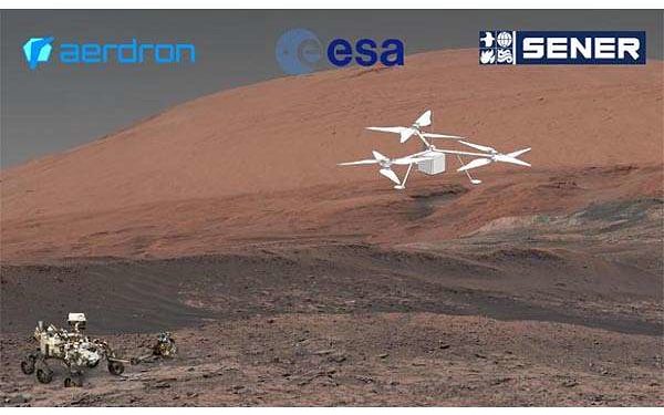 SENER and Aerdron team up to develop drone to fly on Mars