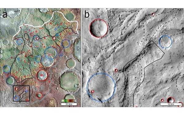Water may have flowed through Martian Valleys countless times