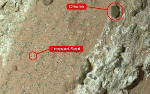 NASA Mars rover captures rock that could hold fossilized microbes