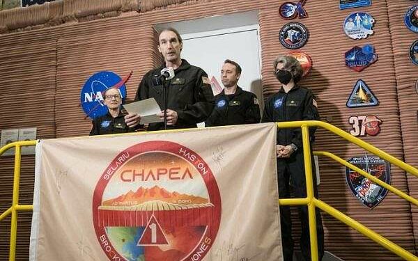 A Yellow Jacket on Mars