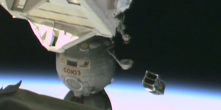 ‘You’re free!’ Tiny Japanese satellites escape doomed space station years ahead of its fiery death | Space photo of the day for Oct. 21, 2025