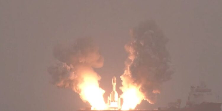 Watch the 2nd-ever launch of China’s record-breaking Gravity-1 rocket (video)