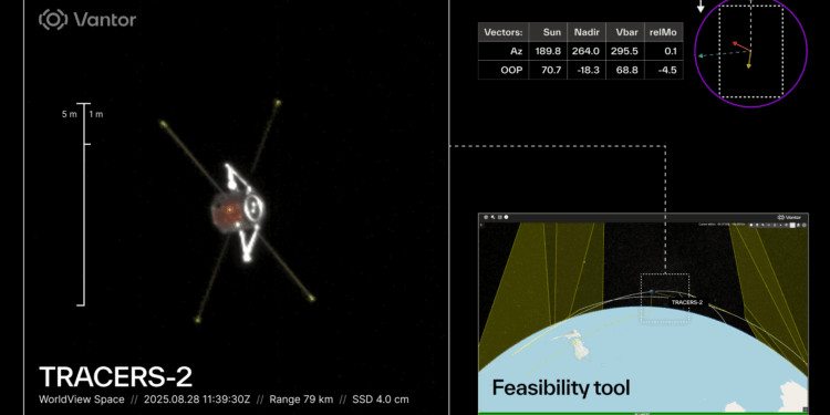 Vantor satellites track space objects in ‘blind spots’ inaccessible to military ground sensors