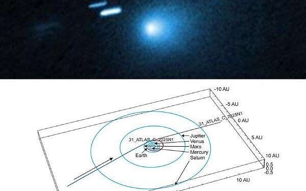 Space agencies track rare 3I/ATLAS interstellar object near Mars