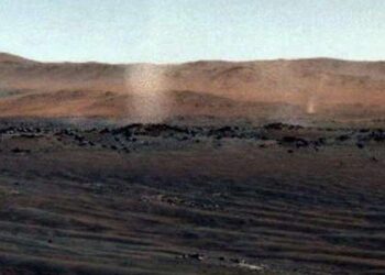 Mars dust devils point to planet wide gale force winds