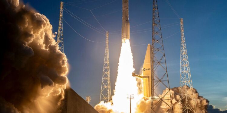Europe’s Ariane 6 rocket blasts off | Space photo of the day for Nov. 13, 2025
