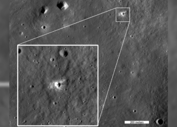Scientists just discovered a new crater on the moon — they call it a ‘freckle’