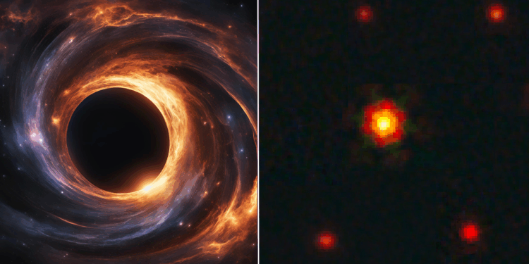 James Webb Space telescope spots ‘big red dot’ in the ancient universe: A ravenous supermassive black hole named ‘BiRD’