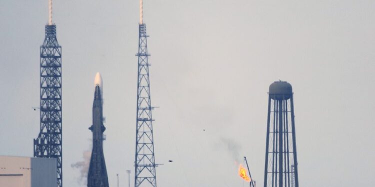 Intense solar storm delays Blue Origin launch of NASA Mars probes