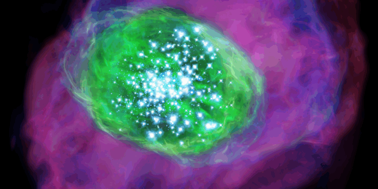 James Webb Space Telescope spots a gassy baby galaxy throwing a tantrum in the early universe