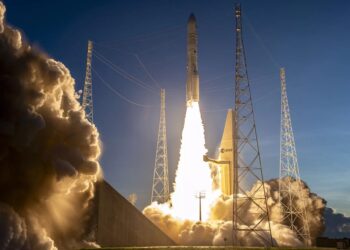 Ariane 6 launches Sentinel-1D radar imaging satellite