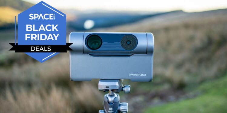 Capture the beauty of the cosmos for under $500 with this super-portable smart telescope Black Friday deal