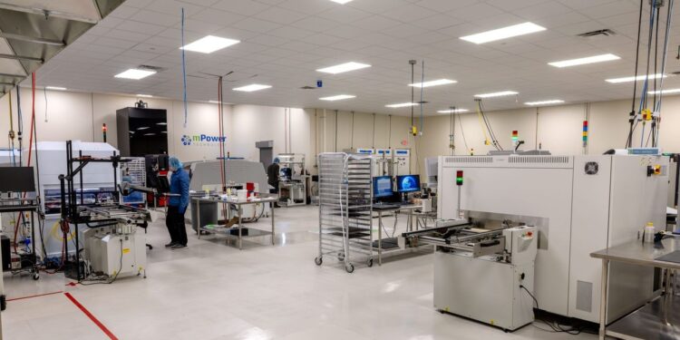 Automated satellite solar module production ramps up in New York