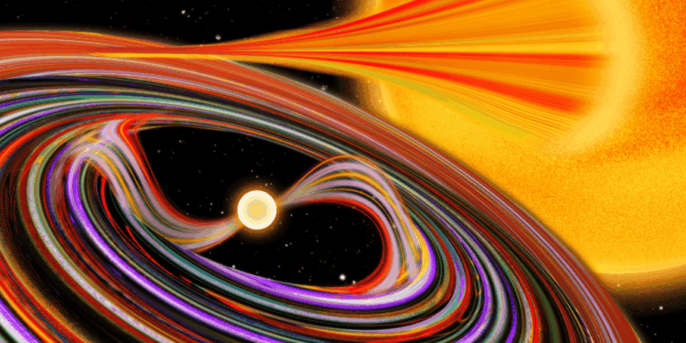 Scientists get 1st good look at a ‘vampire star’ feeding on its victim