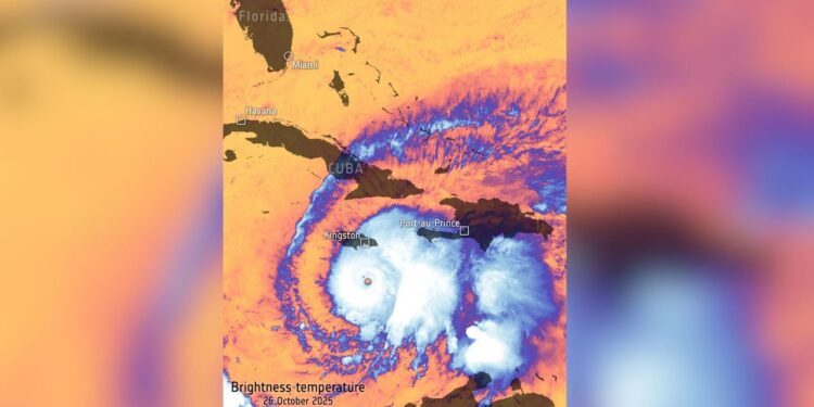Satellite captures destructive power of Hurricane Melissa | Space photo of the day for Nov. 17, 2025