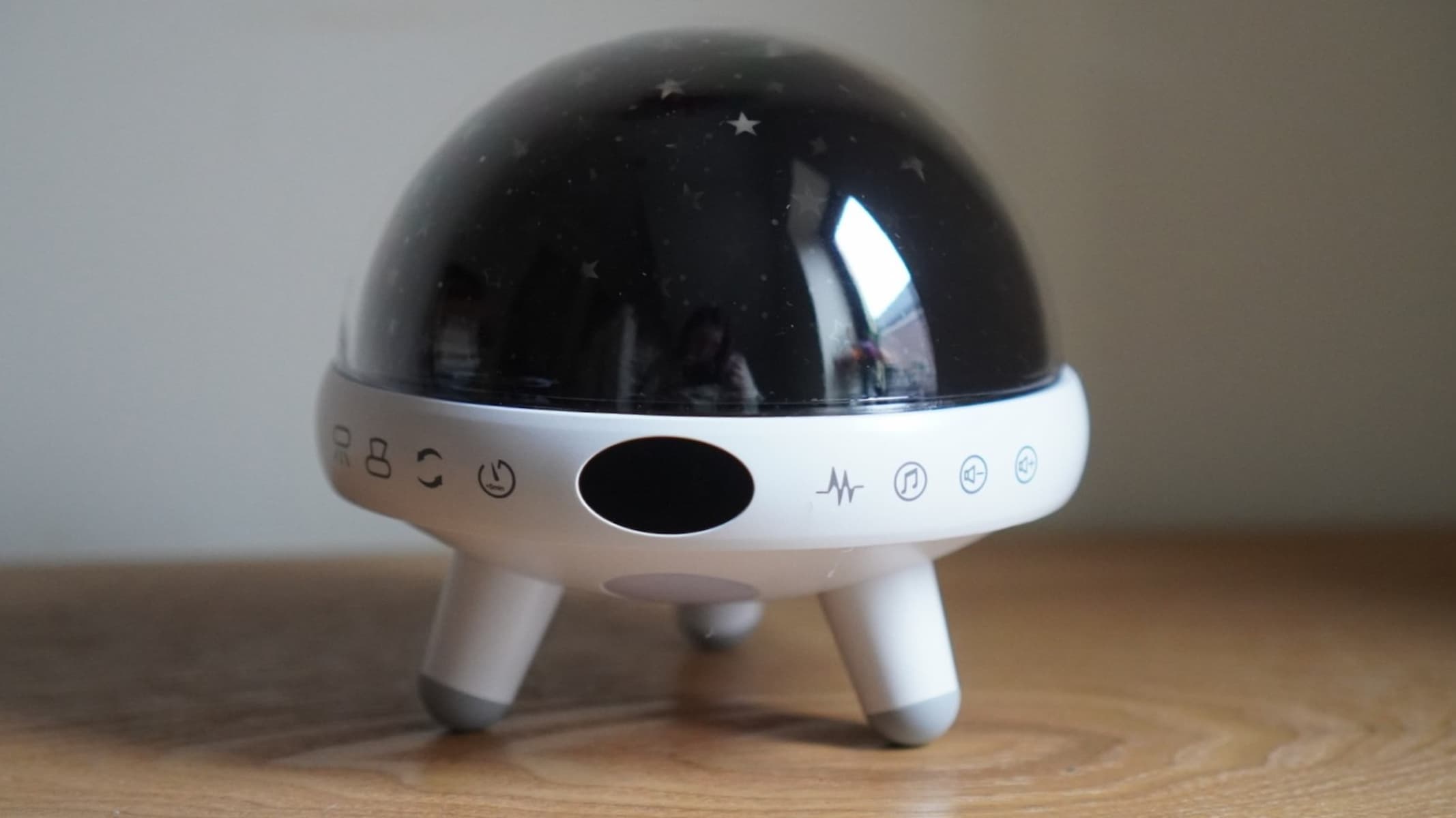 A Yachance Night Light star projector is sturdy and stylish.