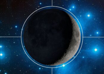 See the delicate crescent moon dance with the ‘Seven Sisters’ of the Pleiades tonight