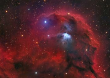 Astrophotographer spends nearly 70 hours capturing a delicate blue nebula in Orion (photo)