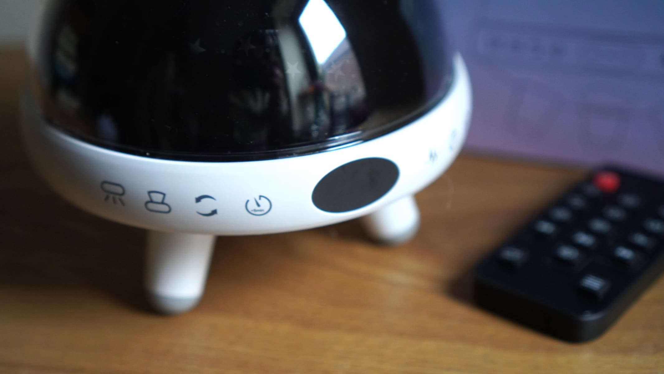 A Yachance Night Light star projector with remote