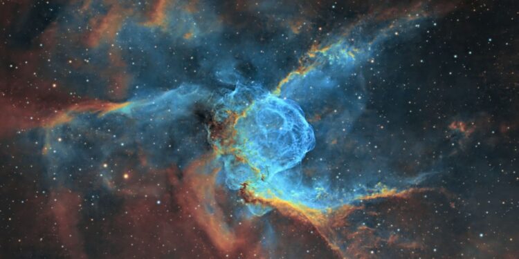 Astrophotographer spies Thor’s Helmet shining 15,000 light-years away in spectacular photo