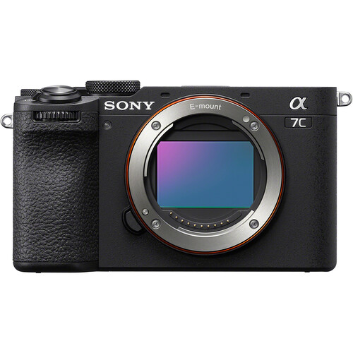 Sony A7C II on a white background