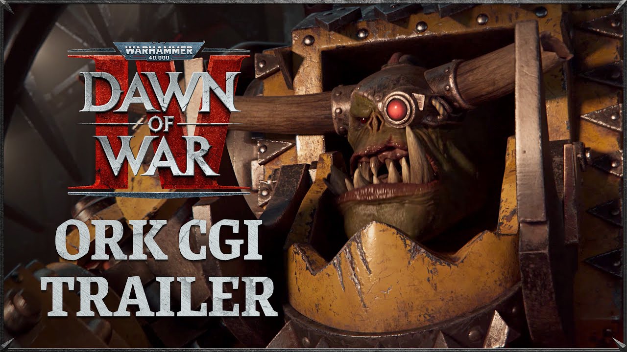 Warhammer 40,000: Dawn of War IV - Ork CGI Trailer - YouTube