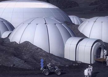 Recycled sewage turns lunar regolith into crop soil