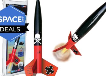 Aim for the stars for under $15 with this Estes 2441 Mini Arcas Model Rocket Kit at Walmart, now 17% cheaper in the spring sales