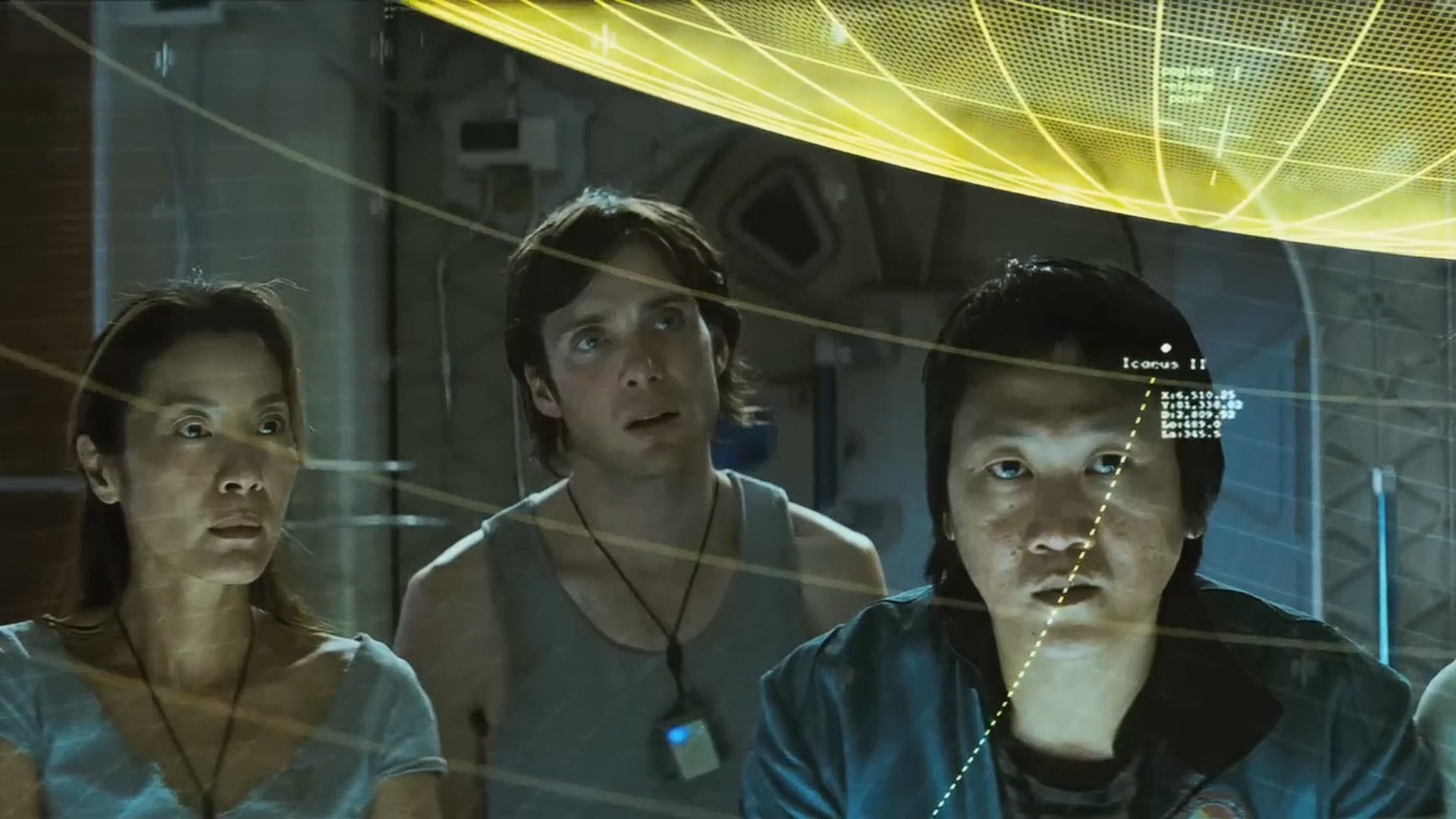 Screenshot from the 2007 sci-fi movie "Sunshine"