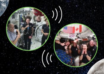 Talk about long distance! Watch the farthest-ever crew call in space between Artemis 2 and the ISS