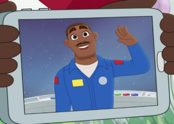 NASA astronaut Leland Melvin makes a cartoon cameo in latest episode of Disney+’s ‘Hey A.J.!’