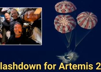 Splashdown! Artemis 2 astronauts return to Earth after historic NASA mission to the moon