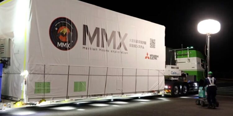 Japan’s audacious sample-return mission to the Mars moon Phobos has made it to the launch pad