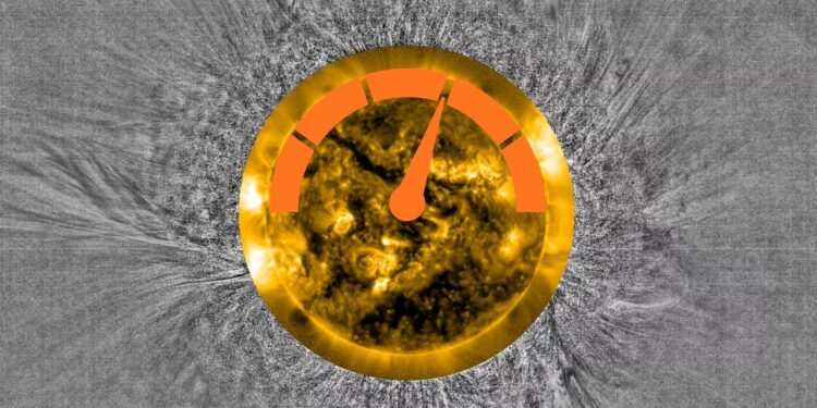 Solar wind travels up to 4 times faster than expected, eclipse spacecraft reveals