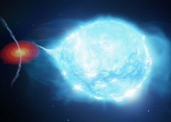 ‘Dancing’ jets erupting from a cannibalistic black hole have the power of 10,000 suns