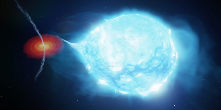 ‘Dancing’ jets erupting from a cannibalistic black hole have the power of 10,000 suns