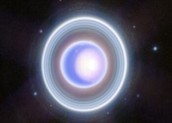 Mysterious rings around Uranus point to hidden moons orbiting the ice giant