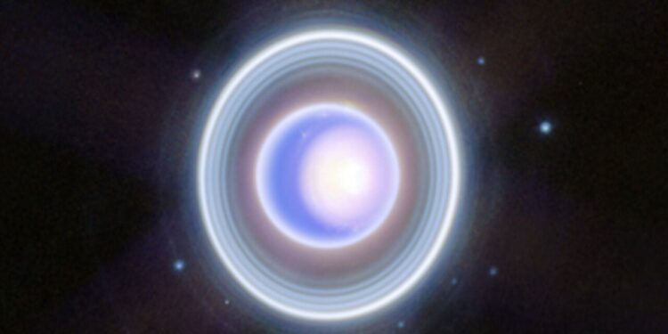 Mysterious rings around Uranus point to hidden moons orbiting the ice giant