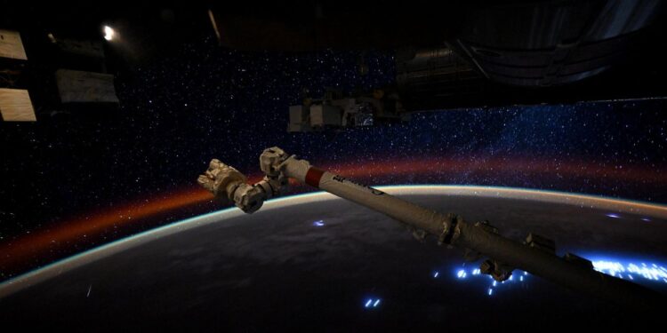 Astronauts photograph Lyrid meteor shower from ISS | Space photo of the day for April 21, 2026