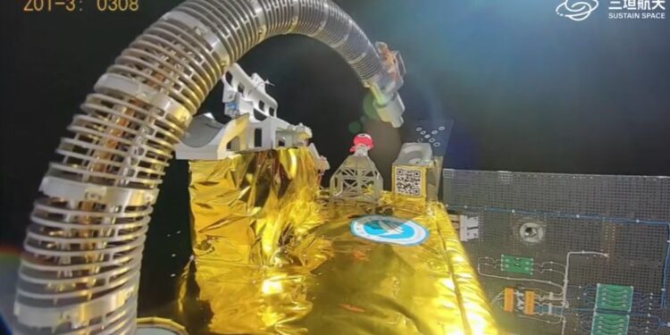Chinese startup tests flexible robotic arm in space for on-orbit servicing