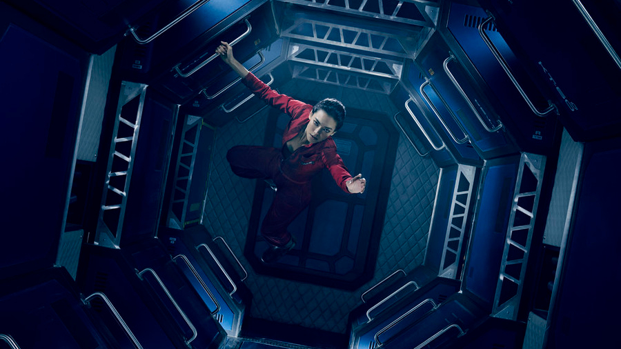 THE EXPANSE -- Season:1 -- Pictured: Florence Faivre as Juliette Andromeda Mao -- (Photo by: Jason Bell/Syfy)