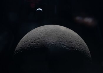 Artemis 2 spies a crescent Earth above the moon’s horizon | Space photo of the day for April 10, 2026