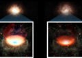 Galaxy starves its supermassive black hole, loses 95% of its brightness