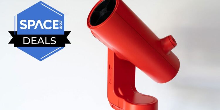 Bring nebulas and galaxies into focus with nearly $700 off this smart telescope