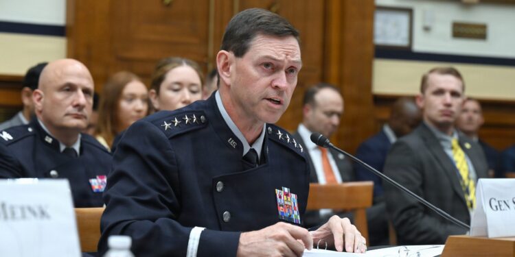 Space Force on path to double active-duty force by 2030