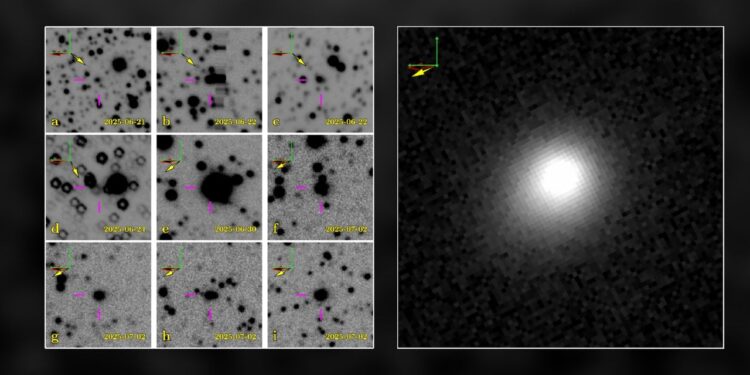 Astronomers find interstellar comet 3I/ATLAS hiding in images taken before its official discovery