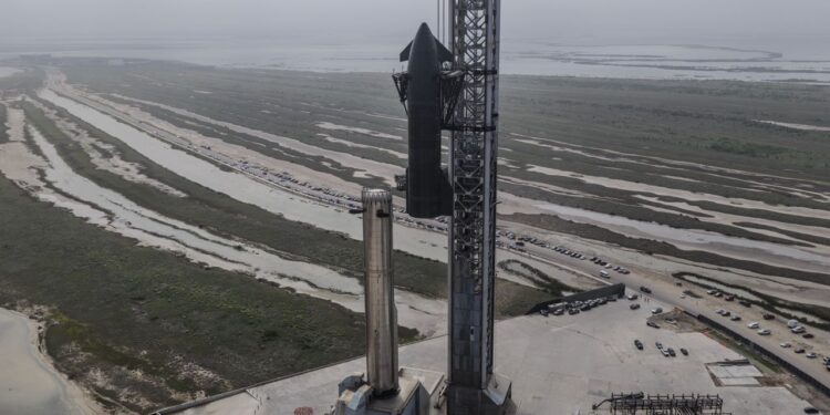 SpaceX stacks Starship V3 rocket, completes major fueling test ahead of debut launch