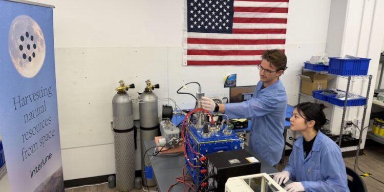 Interlune wins NASA contract for helium-3 extraction payload