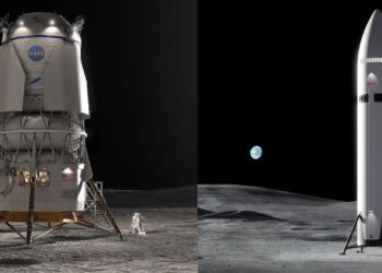 NASA wants to land astronauts on the moon in 2028. Will SpaceX’s Starship or Blue Origin’s Blue Moon lander be ready in time?